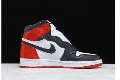 TOE CD0461-016 JORDAN HIGH 1 - RETRO BLACK SATIN 0810